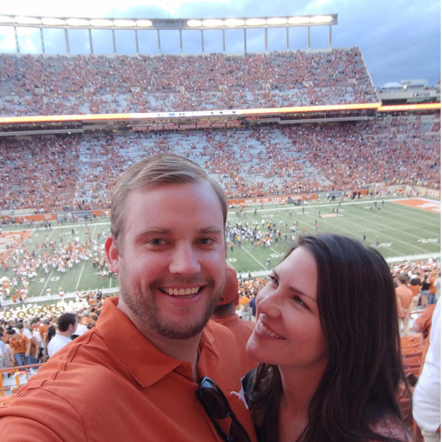 First Texas game together!