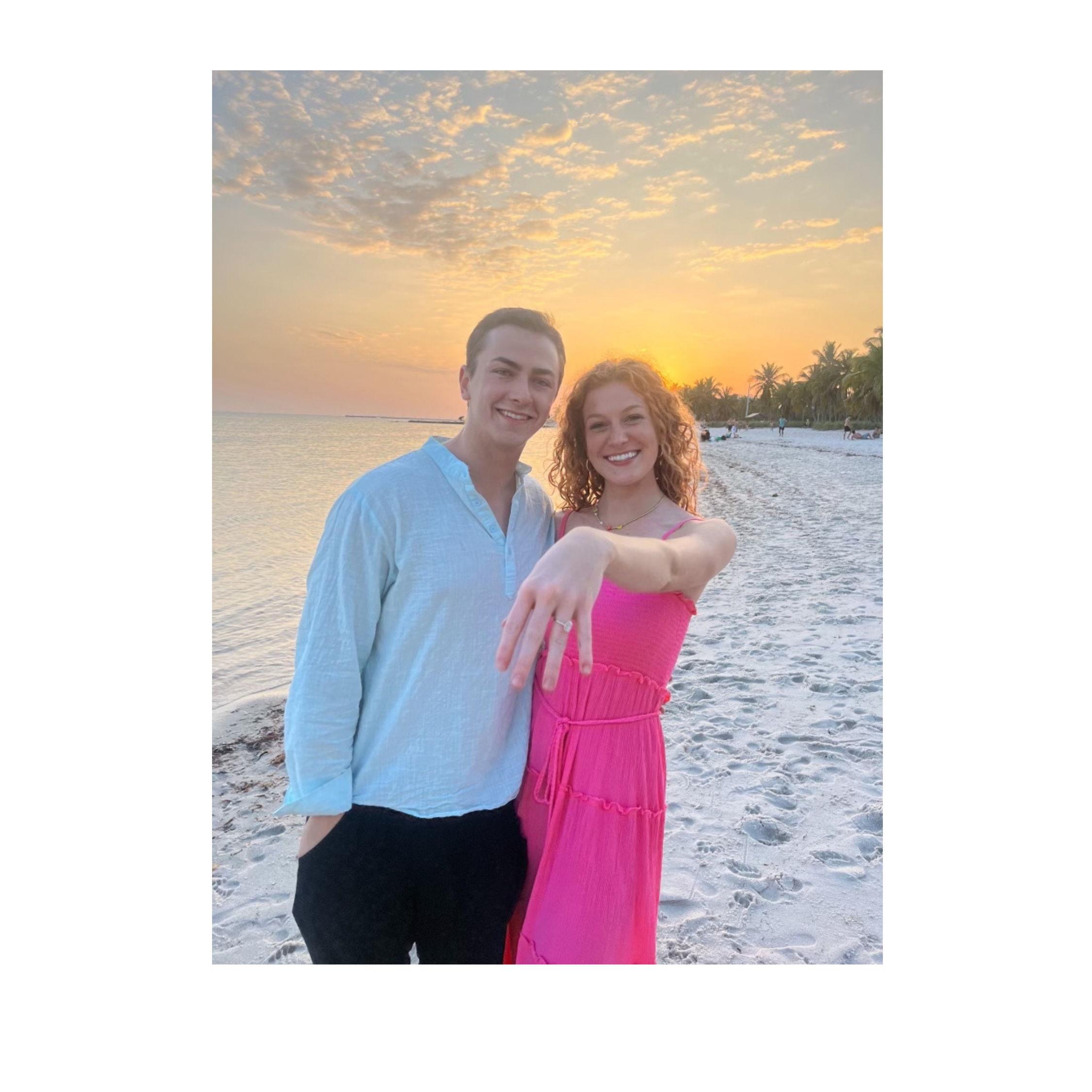 We're engaged!