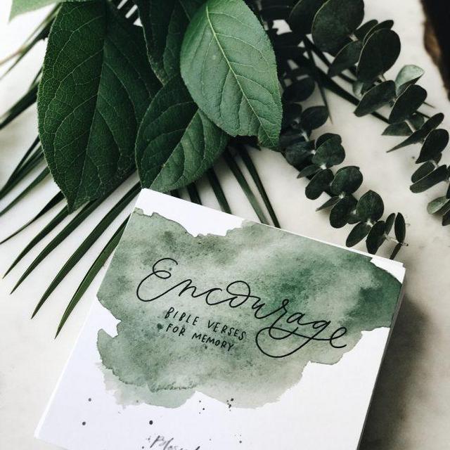 Encourage Bible Verse Cards