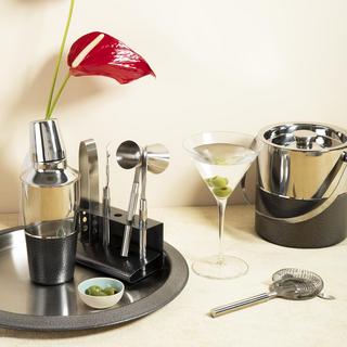 Black Graphite 9-Piece Barware Set
