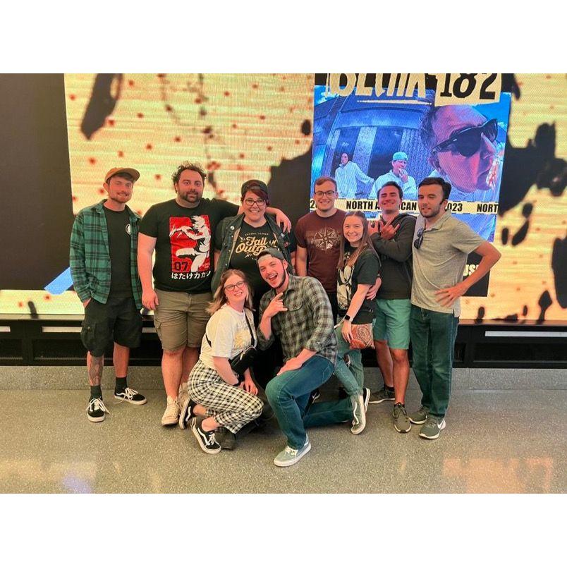 Our first time seeing Blink-182 together! We were both at the 2016 Blink-182 show at Blossom, we just hadn't met yet.