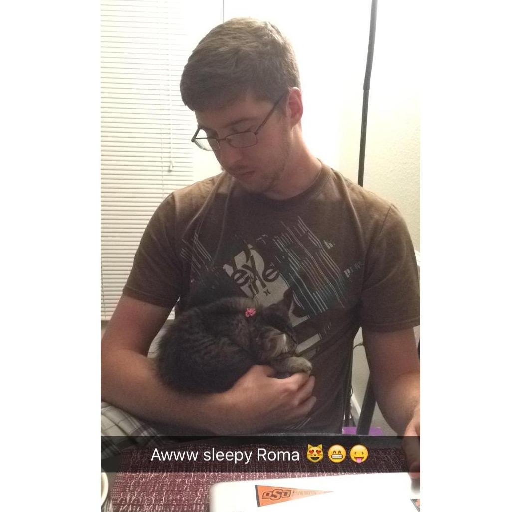 Sweet little Roma kitty soon after we got her! :)