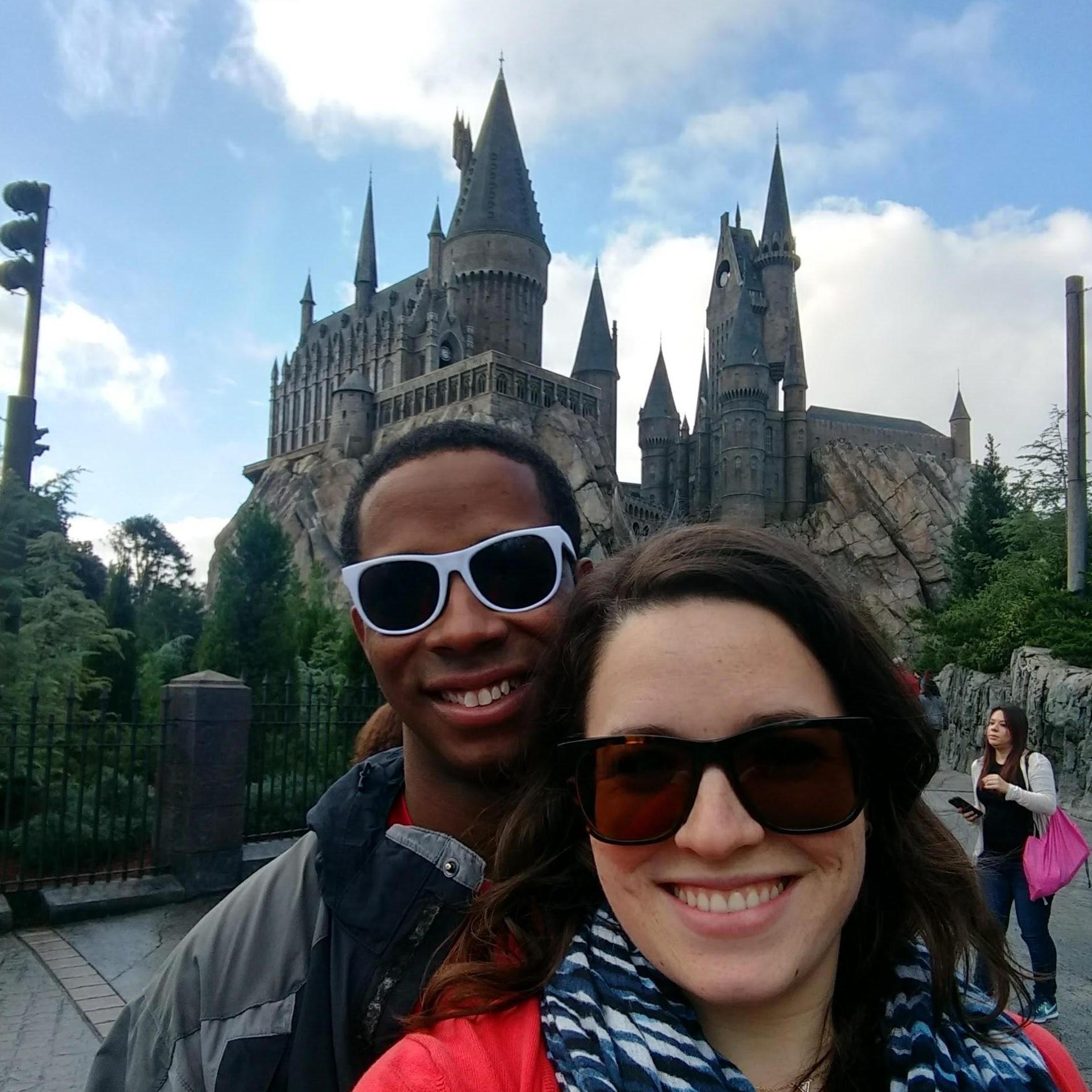 At the Wizarding World of Harry Potter!