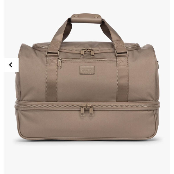 Stevyn Duffel Bag with Shoe Compartment - chocolate