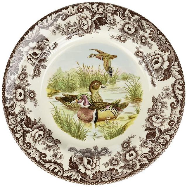Spode Woodland Wood Duck Dinner Plate