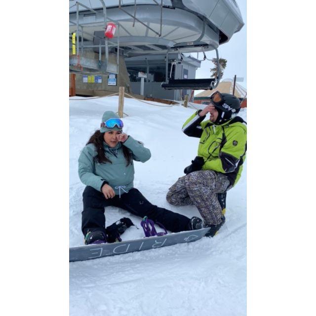 Chase proposed on our ski trip. Although we love the snow, it makes the most sense to celebrate our wedding day on the beach (at our next favorite vacay spot).