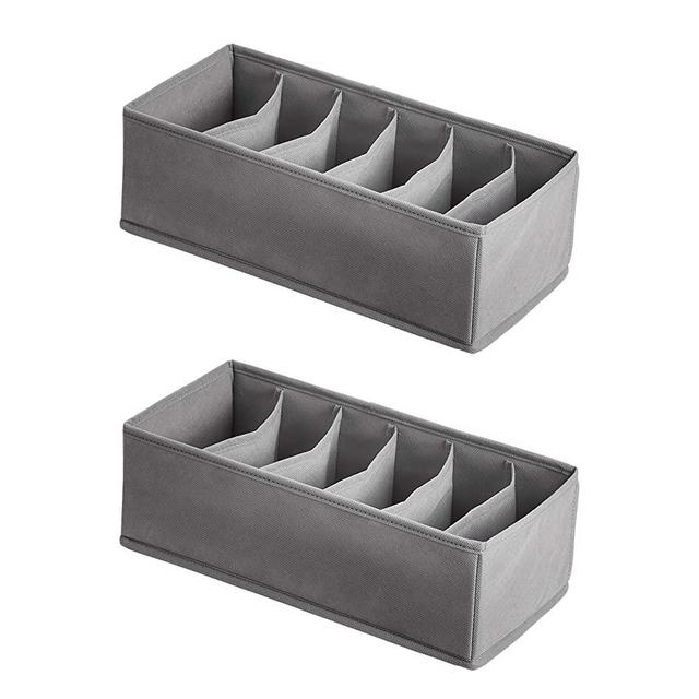 Amazon Basics Bra and Undergarment Dresser Organizers, 2-Pack