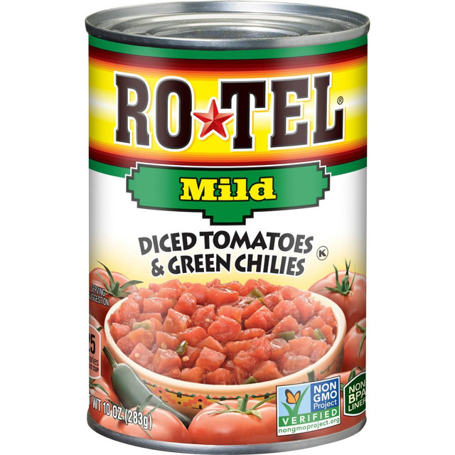 Rotel Diced Tomatoes & Green Chilies Mild 10oz