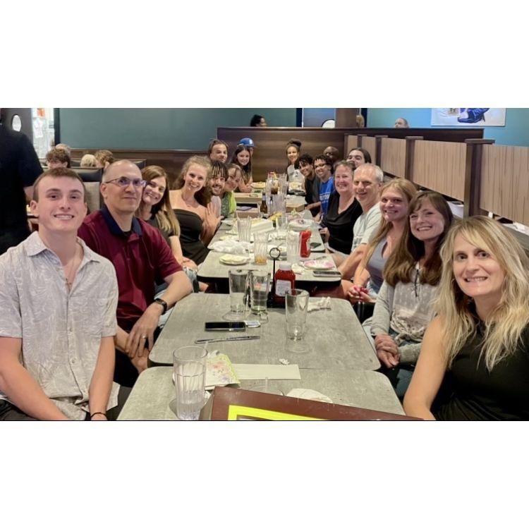 Post-engagement dinner!