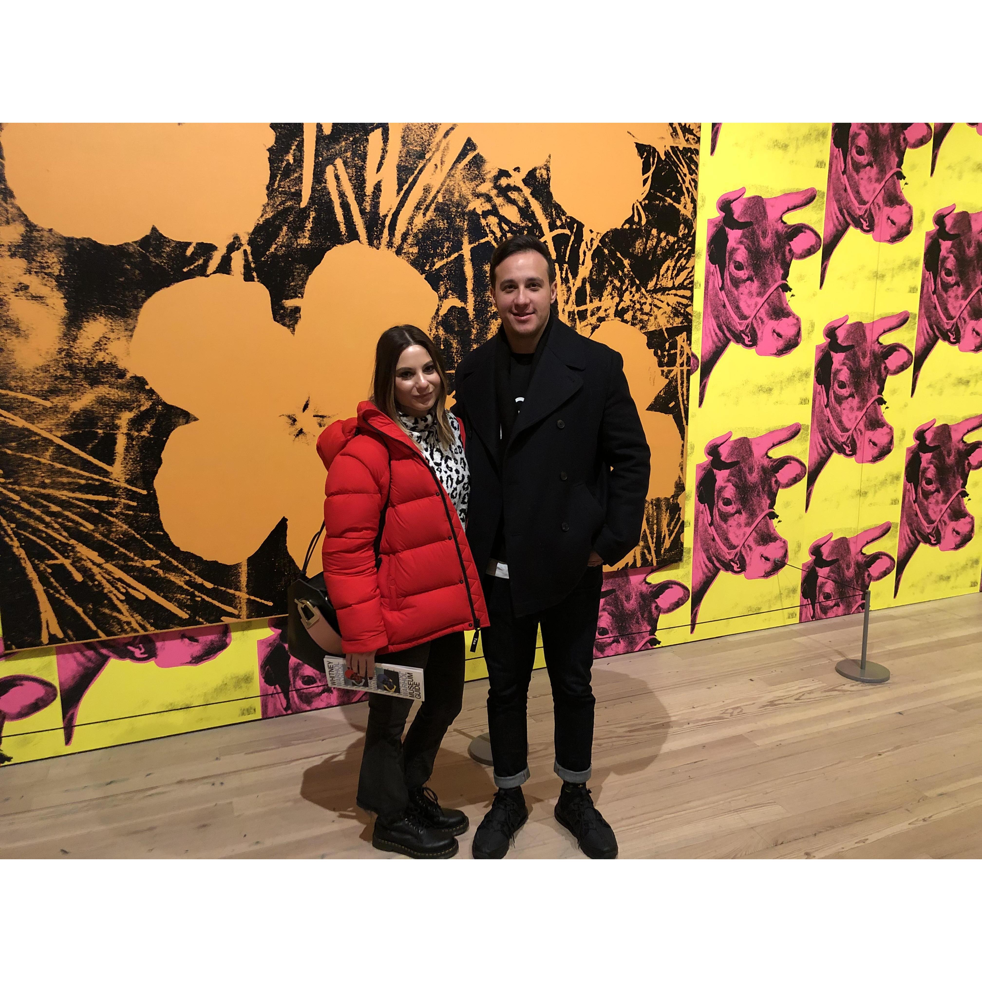 Andy Warhol Exhibit at the Whitney Museum