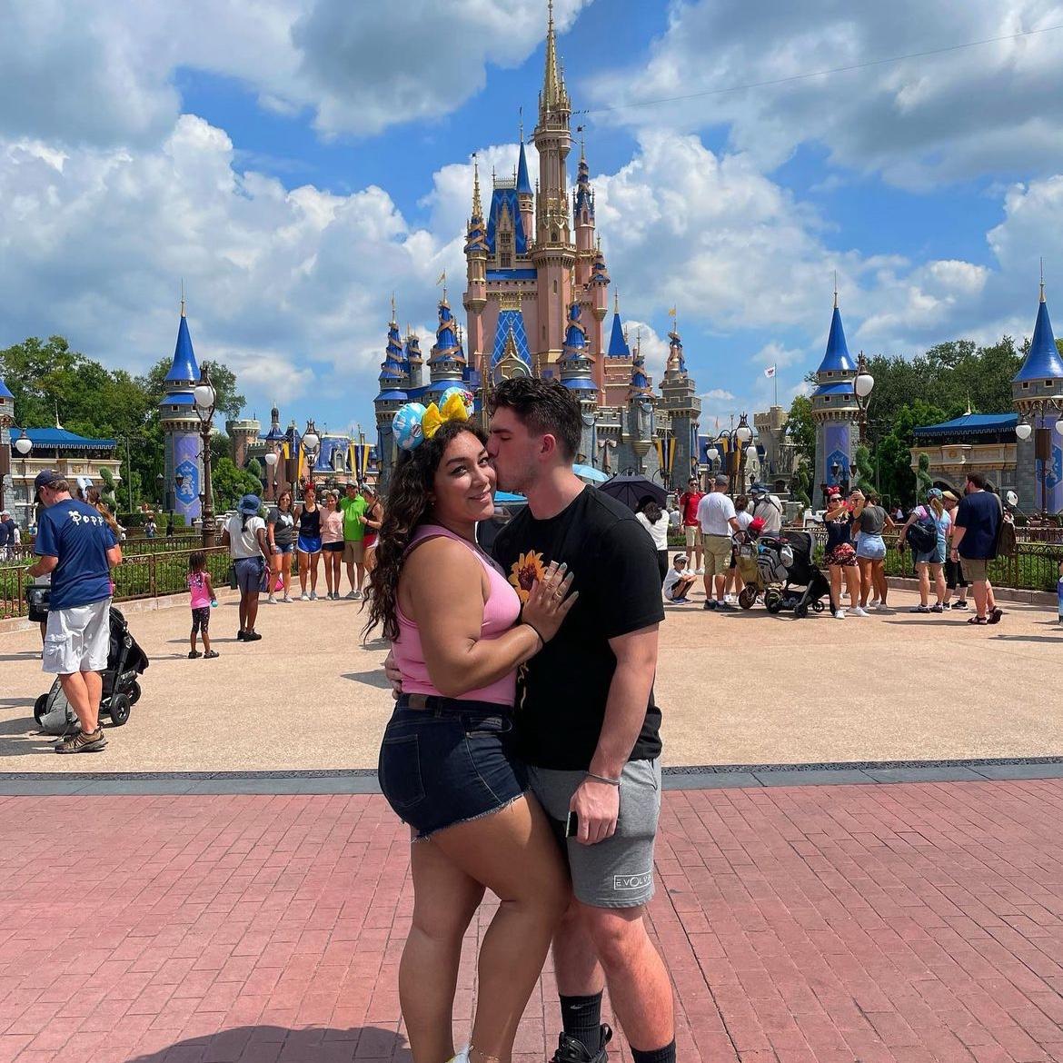 Brianna and Dechlyn at Disney World
