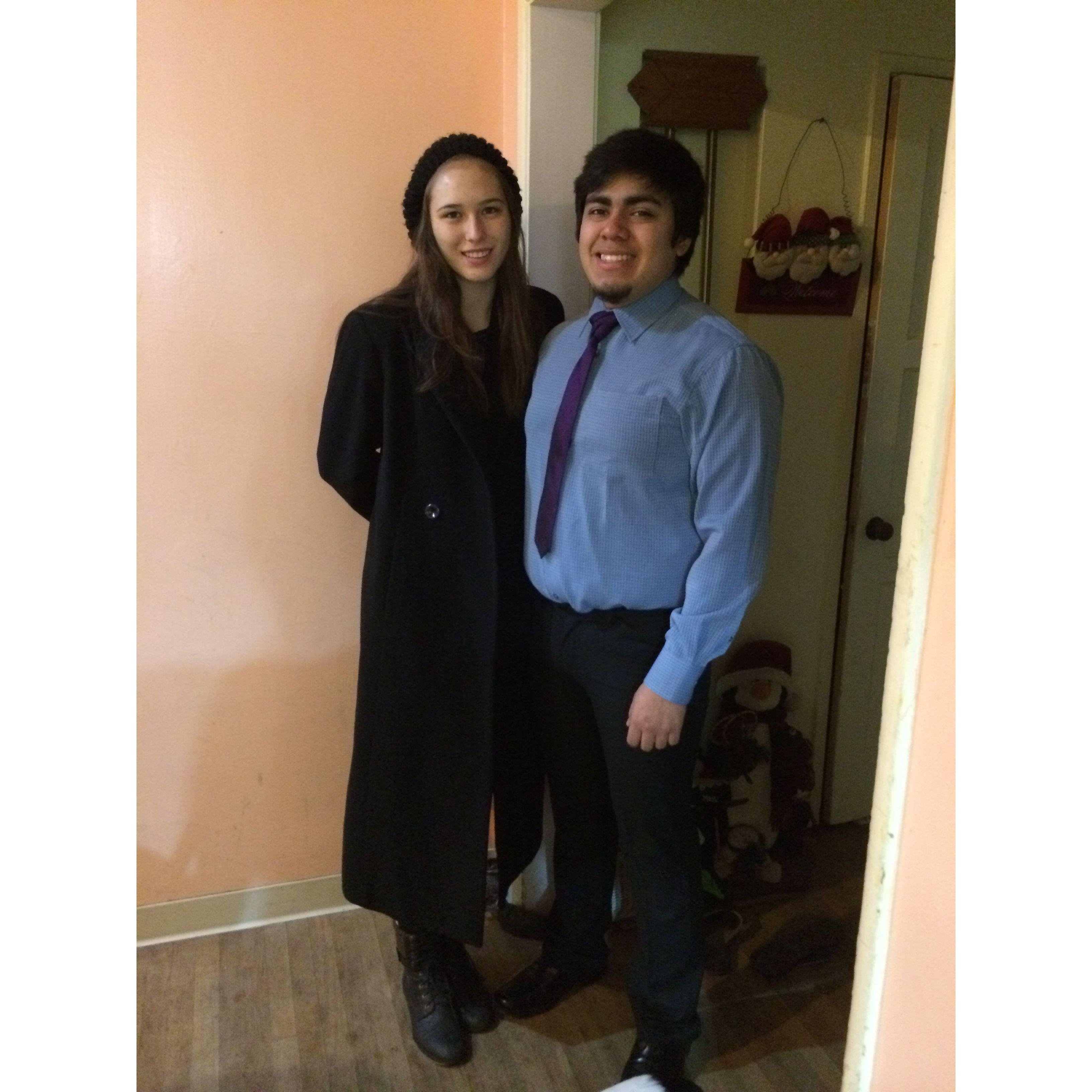 Our 2 year anniversary in 2013