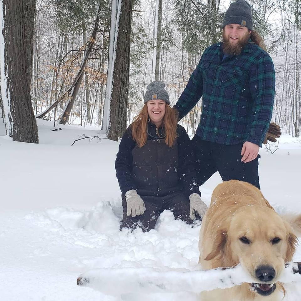 Hiking the bluffs with Merlot and Lo 
2019