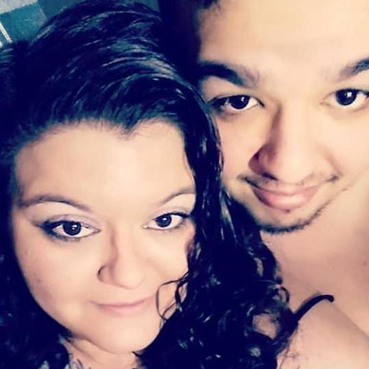 Aren't we cute? We were snowed in on this day.