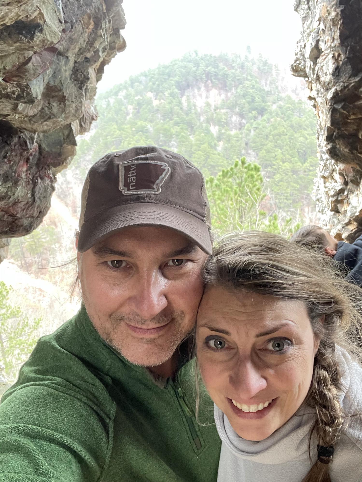 Window Rock, AR freezing cold camping/hiking trip! November 2021