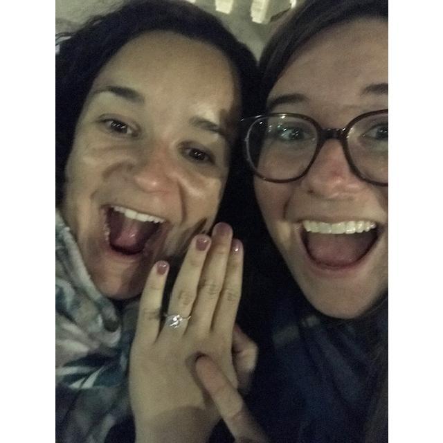 SHE SAID "YES!!!"