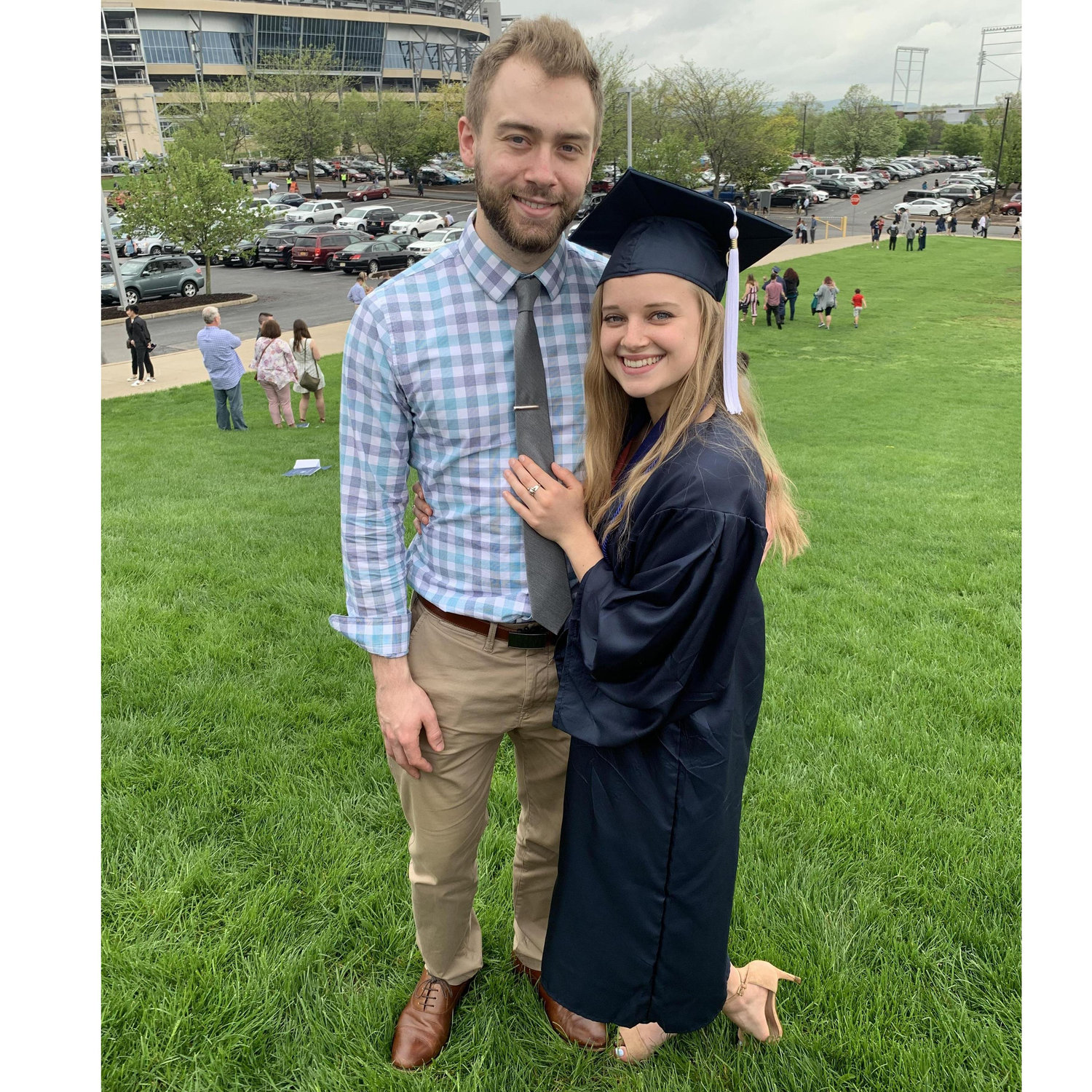 I did it! I graduated college. Now off to the craziest chapter of my life...PA school