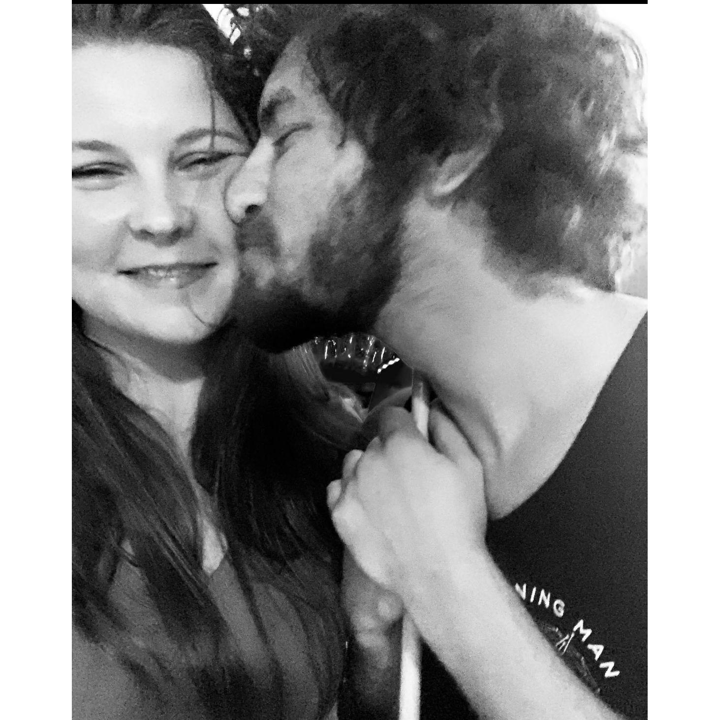 One of our first photos together, way back in 2020