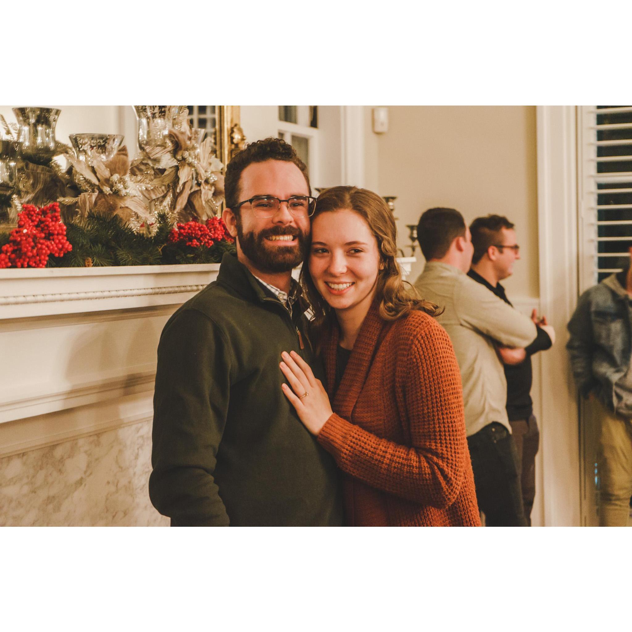 From the party right after we got engaged!