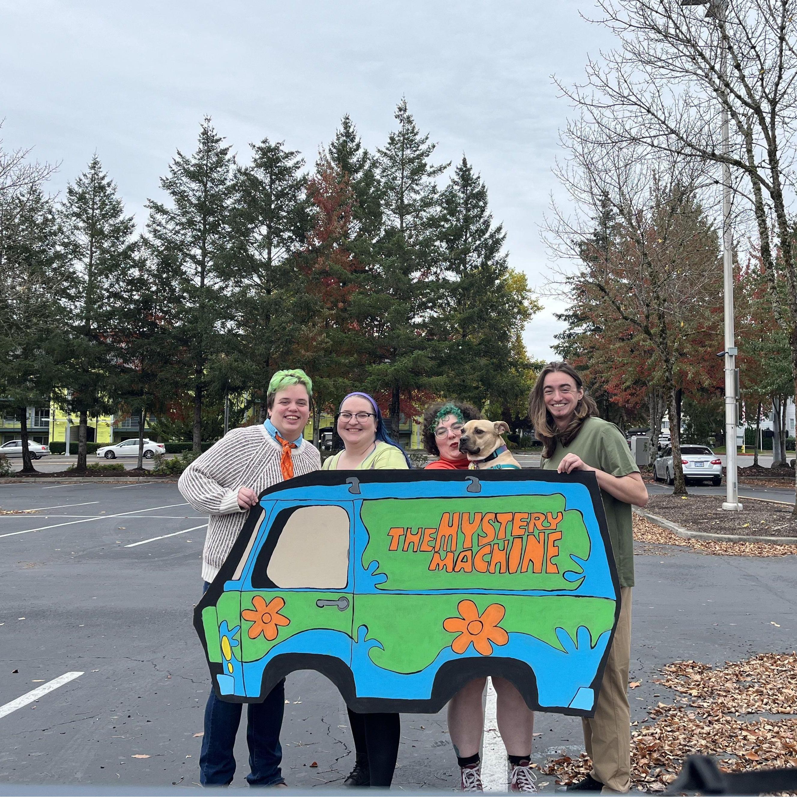 Halloween is better with friends, our core group Halloween 2023