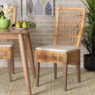 Sullivan Modern Bohemian Dining Chair, Set of 2