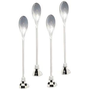 Courtly Espresso Spoons, Set Of 4