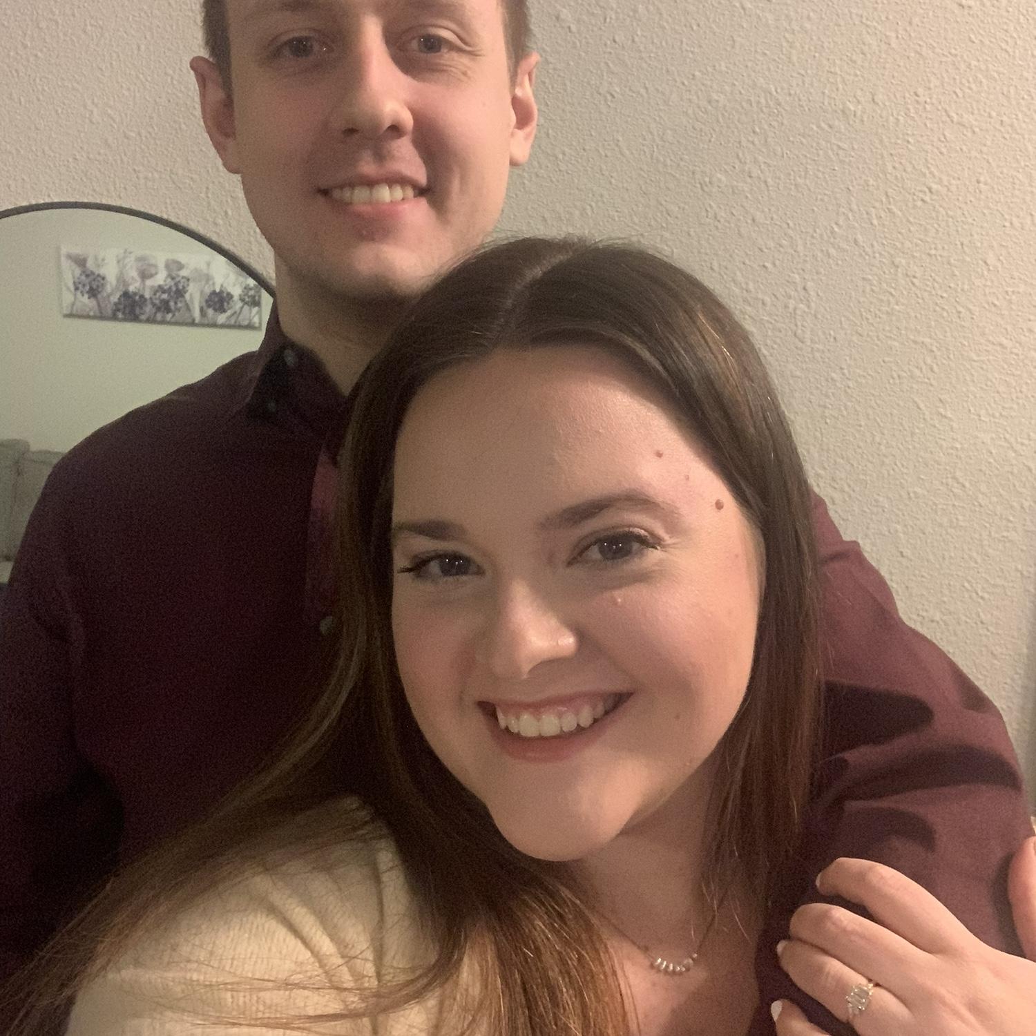 Engagement dinner, February 2025. 11 years later... 💕