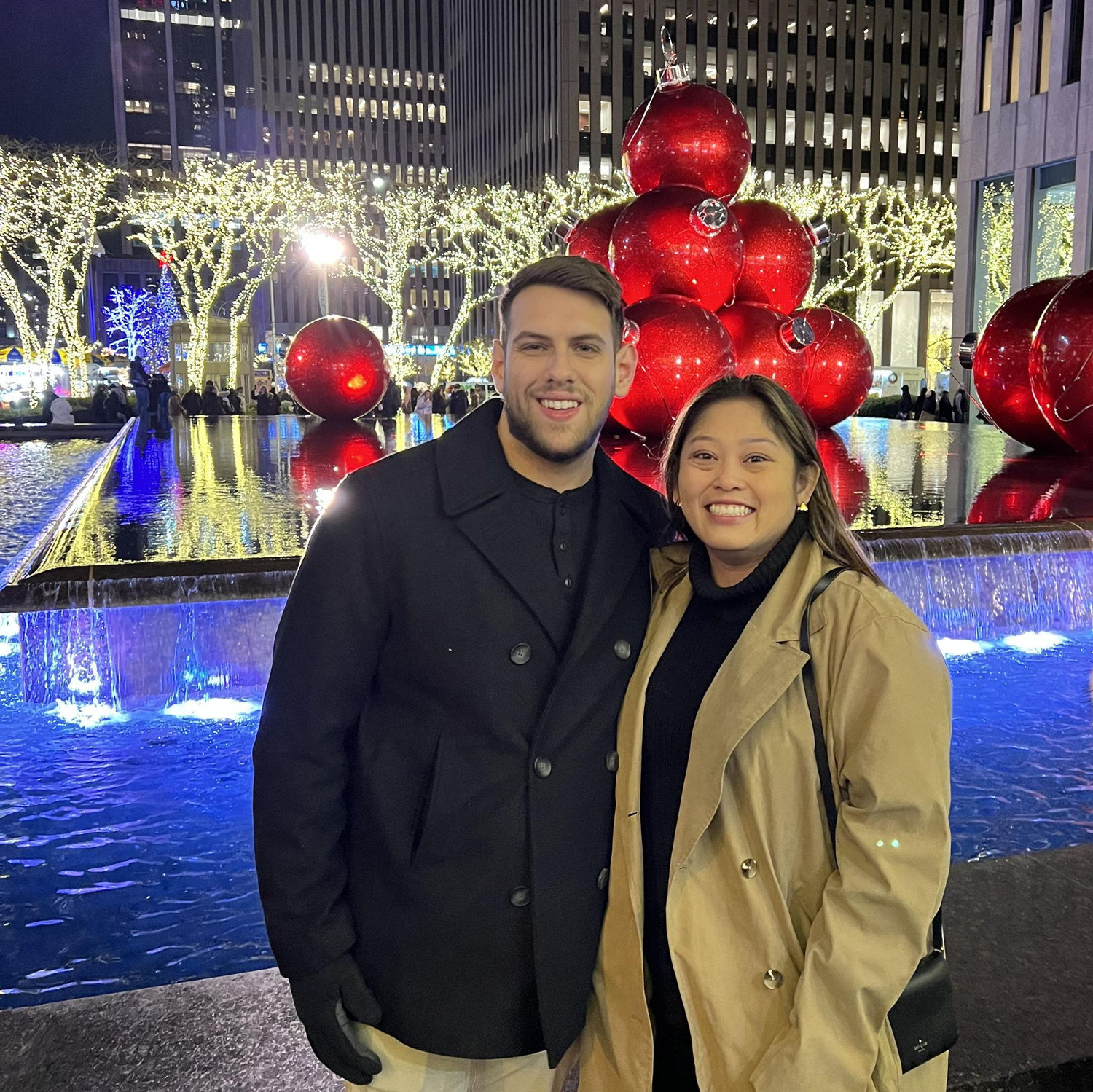 One of many visits to NYC during Christmas time