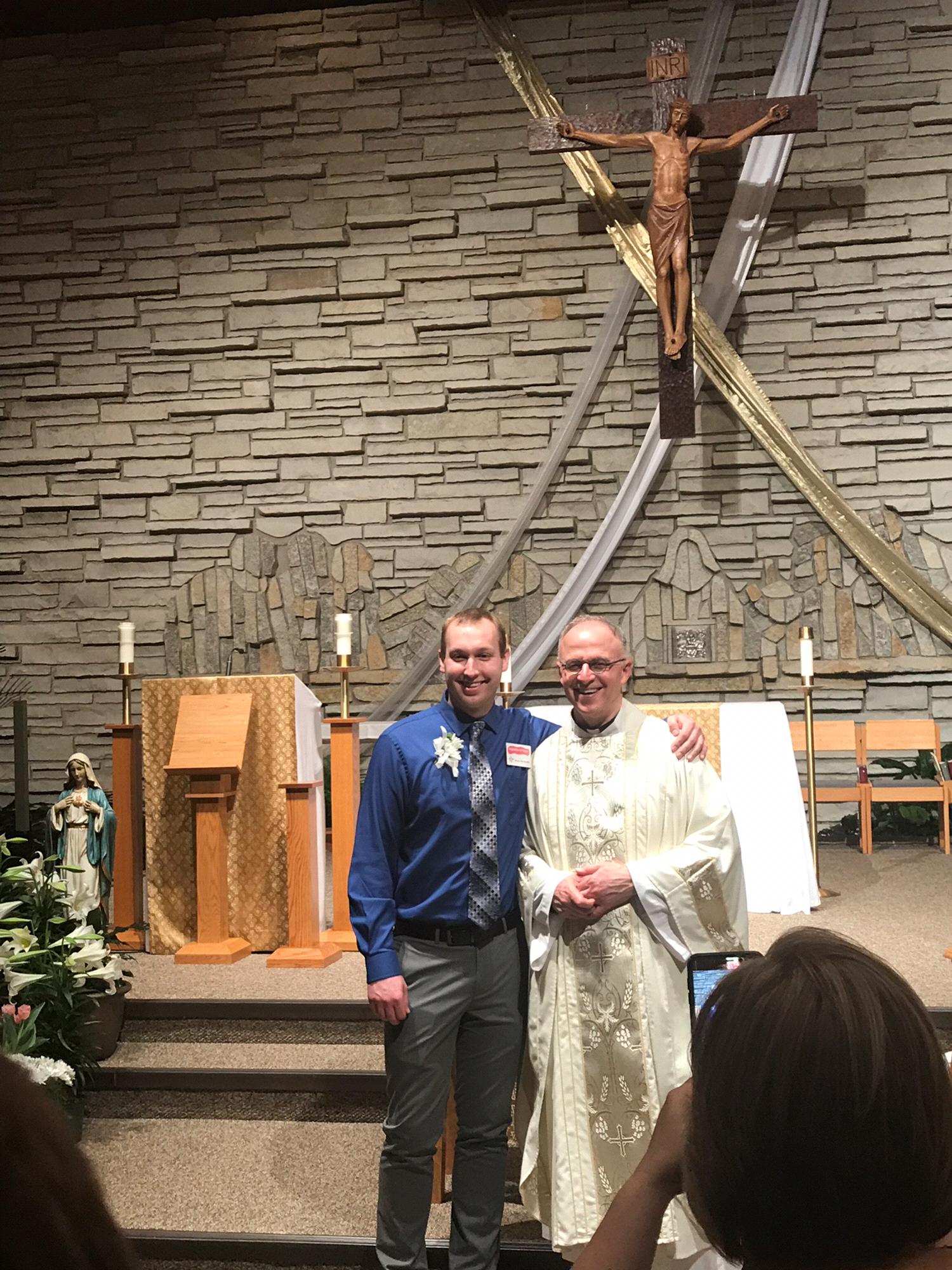 4/20/19 
Steven officially joined the church and formally received Jesus Christ in his life.