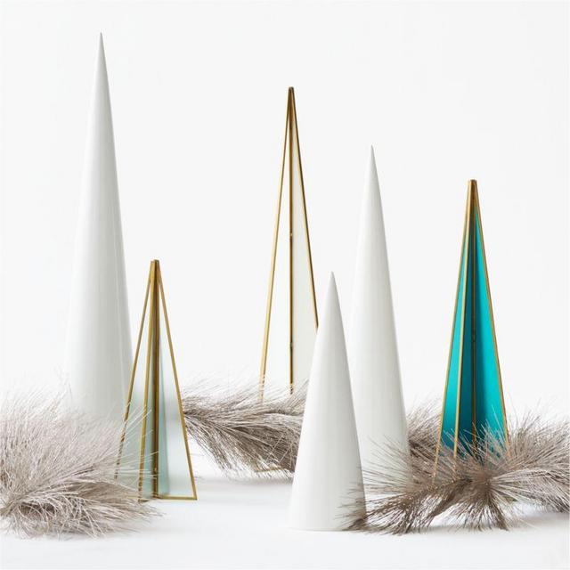 Champagne and Mint Holiday Mantel Bundle