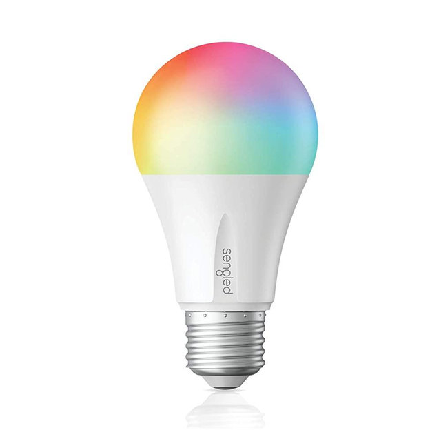 Sengled Smart Light Bulbs, Color Changing Light Bulb that Work with Alexa, Google Assistant, RGB Light Bulb, Alexa Light Bulbs A19 E26 Multicolor Bulb, Hub Required, 60W Equivalent, 800LM,1 Pack