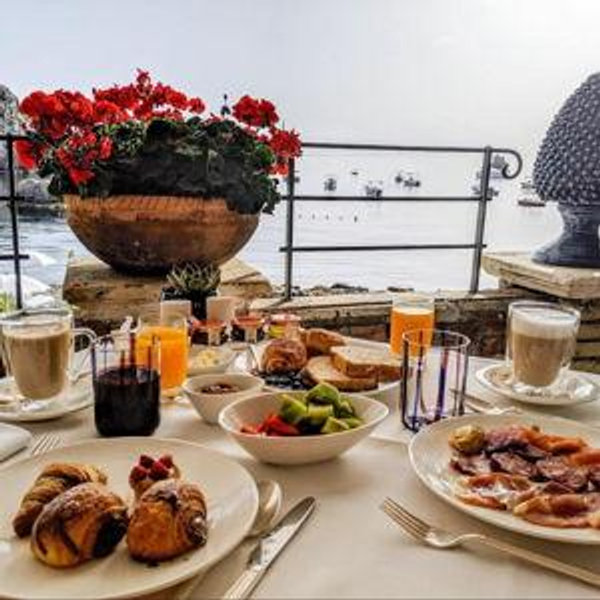 Breakfast with a view