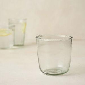 SMALL - Elizabeth Bottle Cut Glass Tumbler