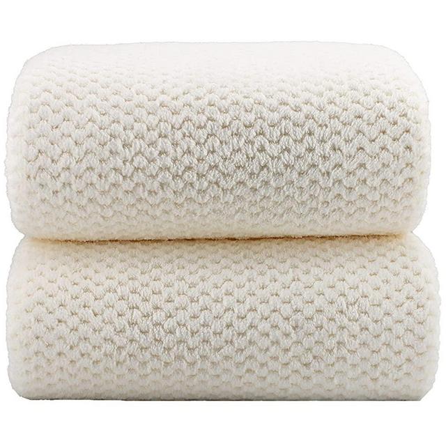 YTYC Towels,29x59 Inch Extra Large Bath Towels Sets for Bathroom 4 Piece  Ultra Soft Quick Dry Towels Bathroom Sets Clearance Prime Fluffy Coral  Waffle