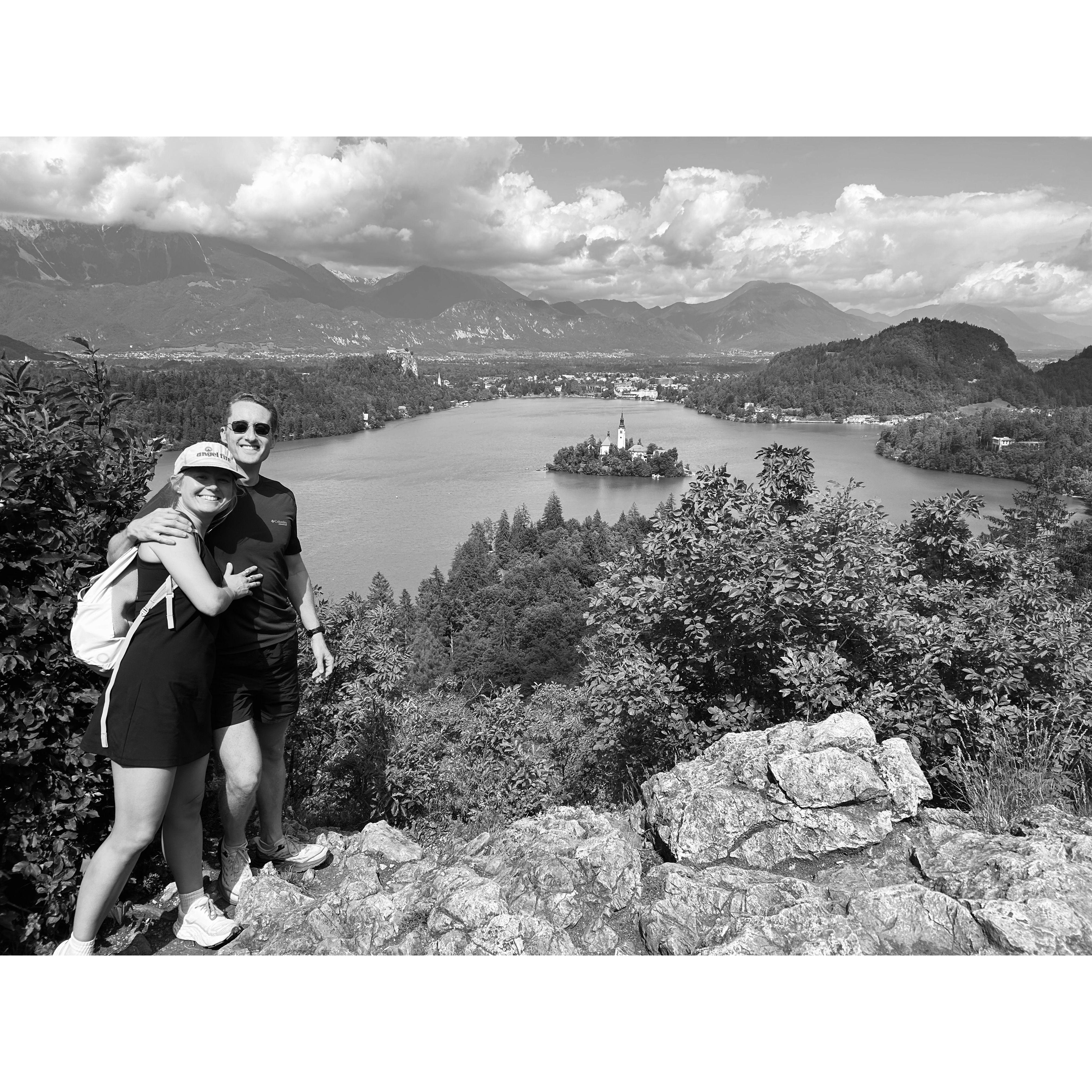 Lake Bled in Slovenia