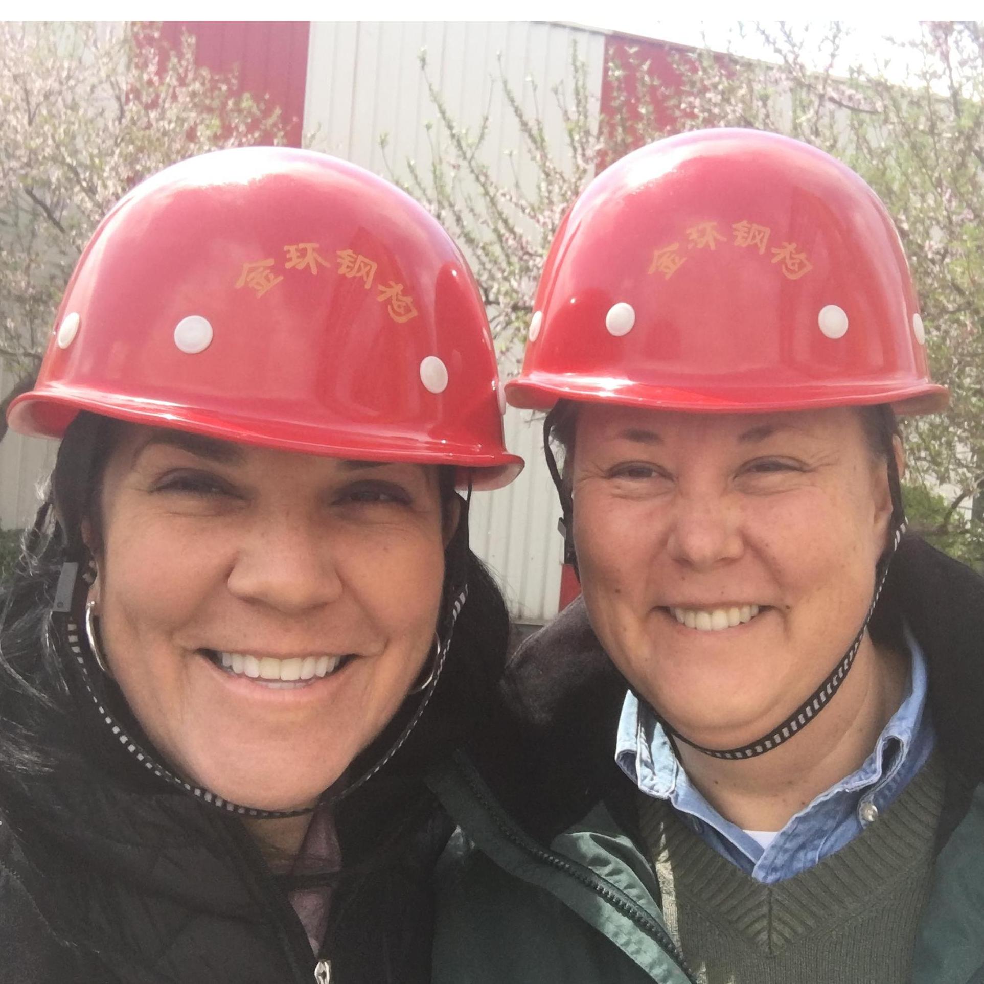 Touring steel shops in China...we even look Chinese