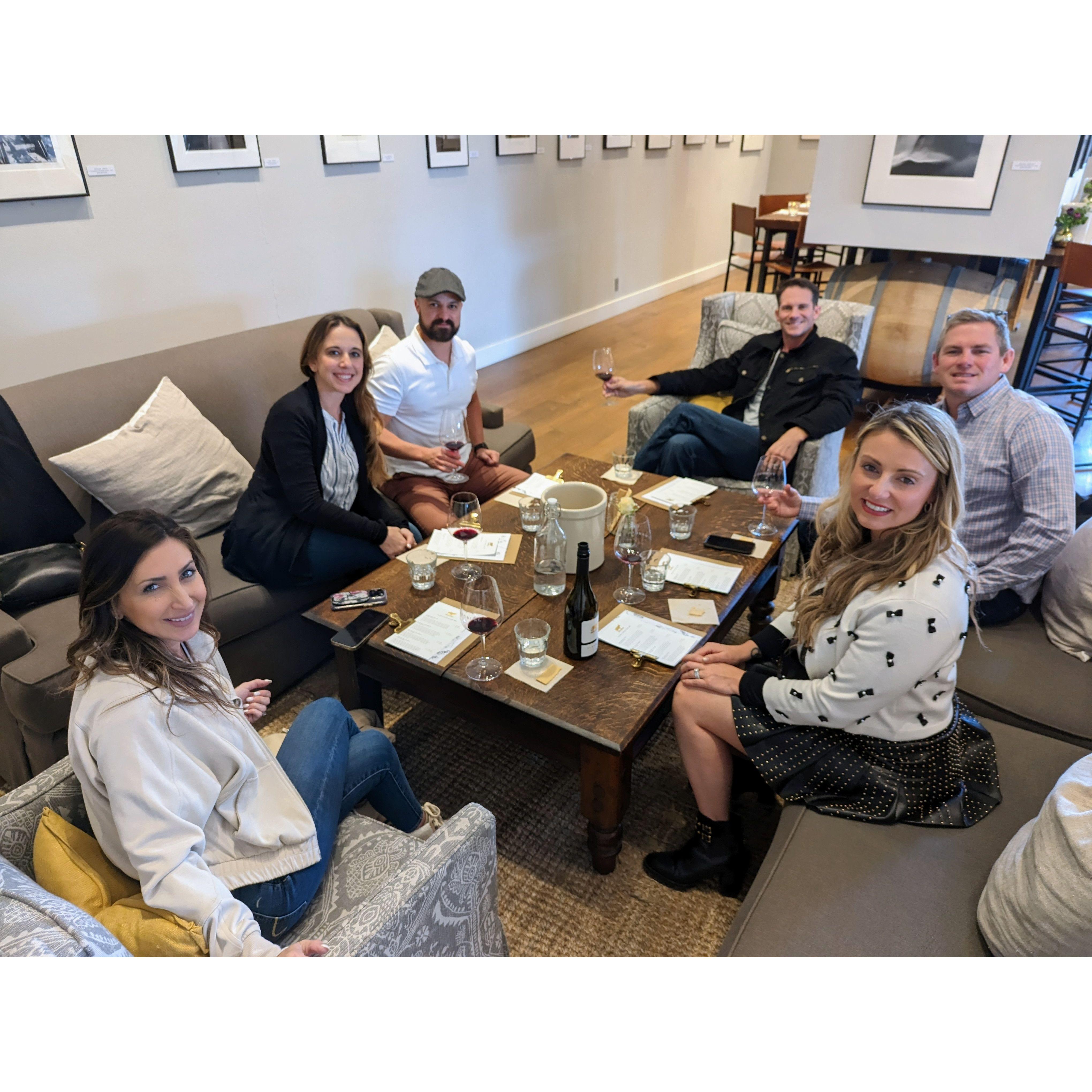 Great friends and great wine!