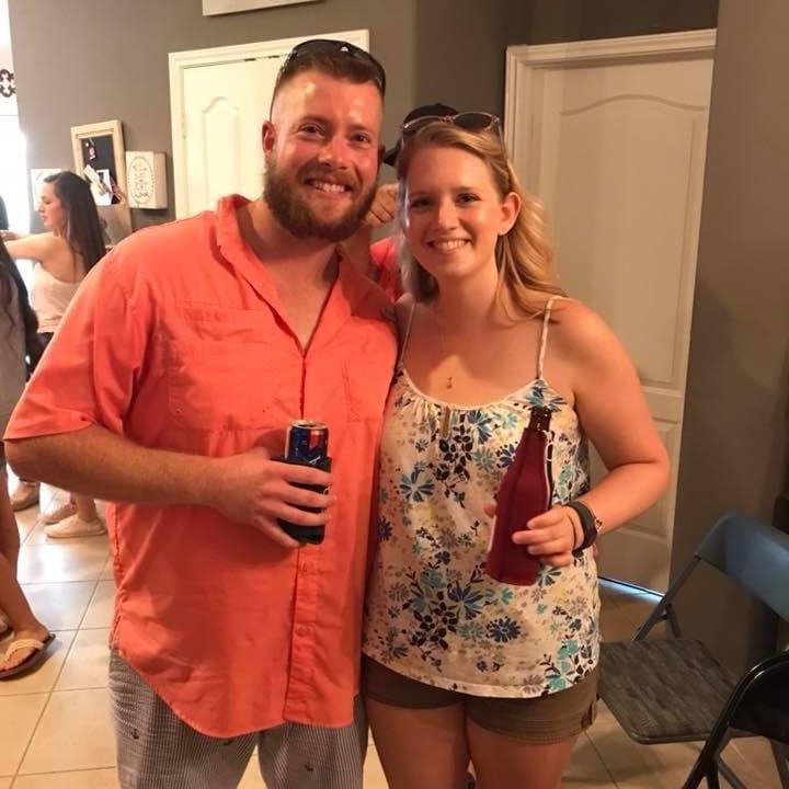 Our first Super Bowl party together