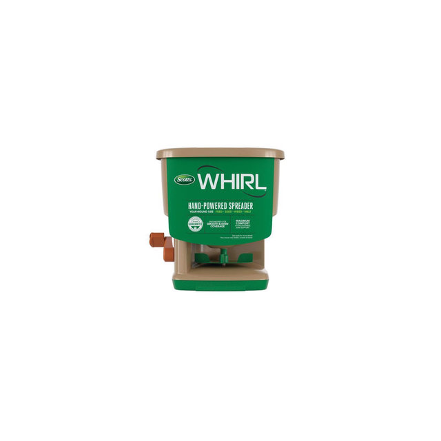 Scotts Whirl Handheld Spreader For Fertilizer/Ice Melt/Seed