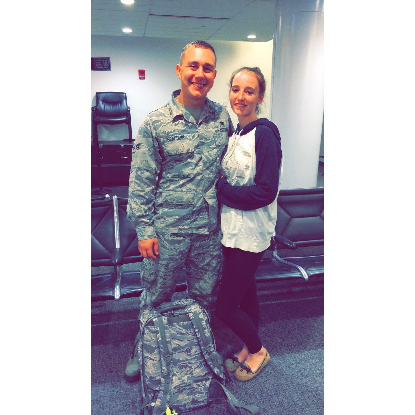 Chris gets deployed for 6 months, we'll be okay, right?
