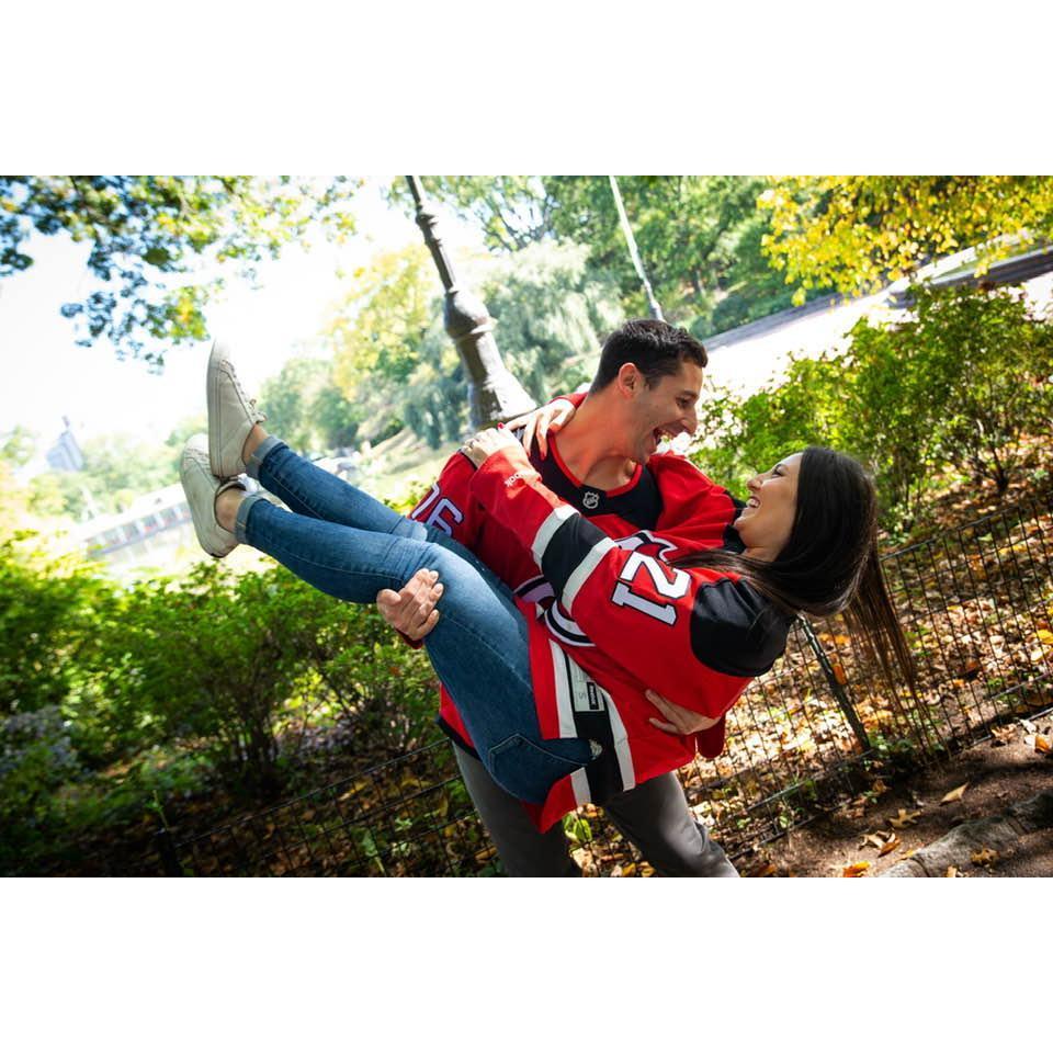 Engagement shoot in Central Park