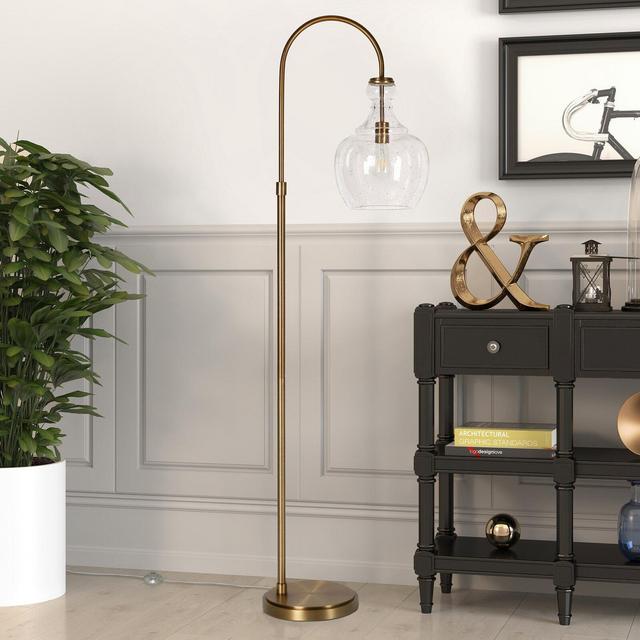 Lakey 70" Arched Floor Lamp