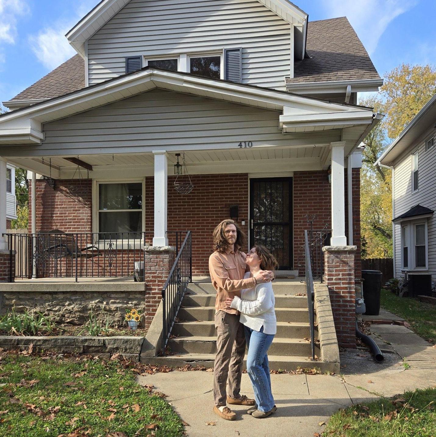 Bought our first house together!