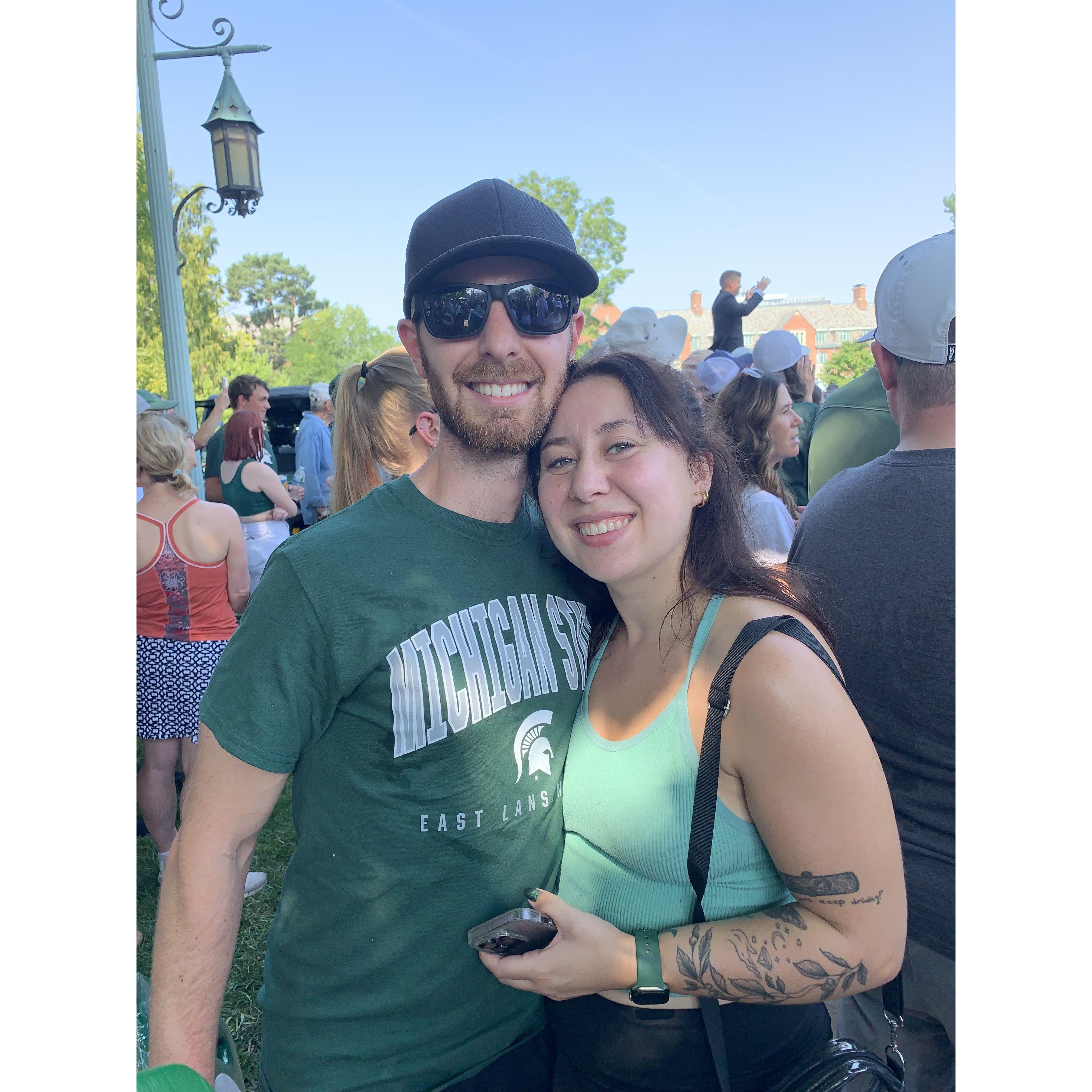 Michigan State football game!