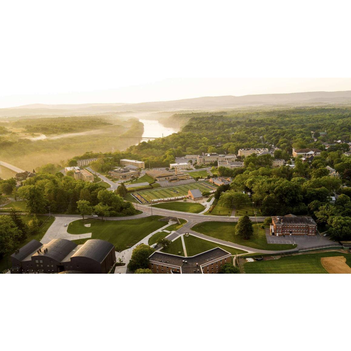 Aerial view of Shepherd University