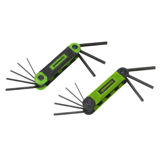 Greenworks SAE and Metric Hex Wrench Set