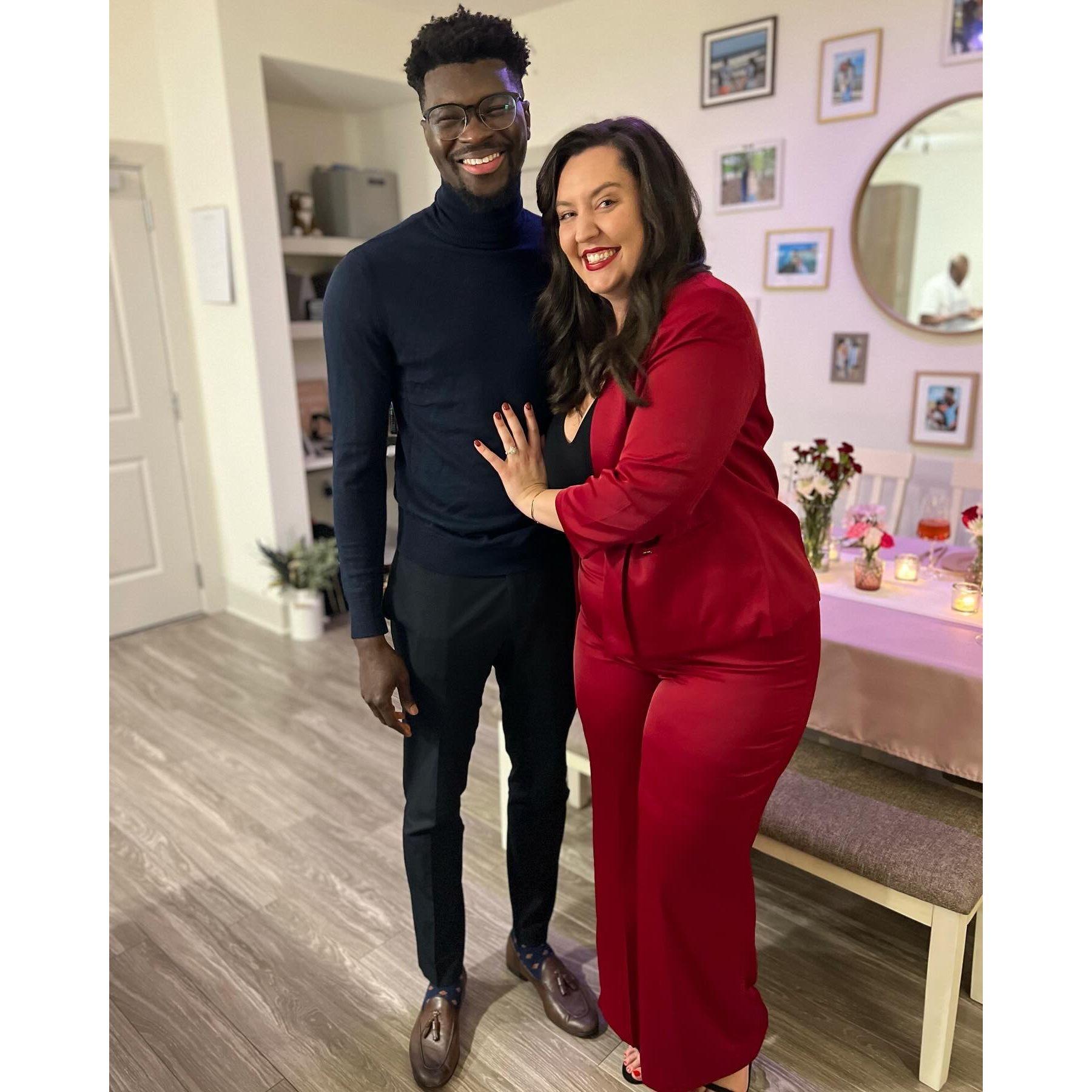 Our second Valentine's.