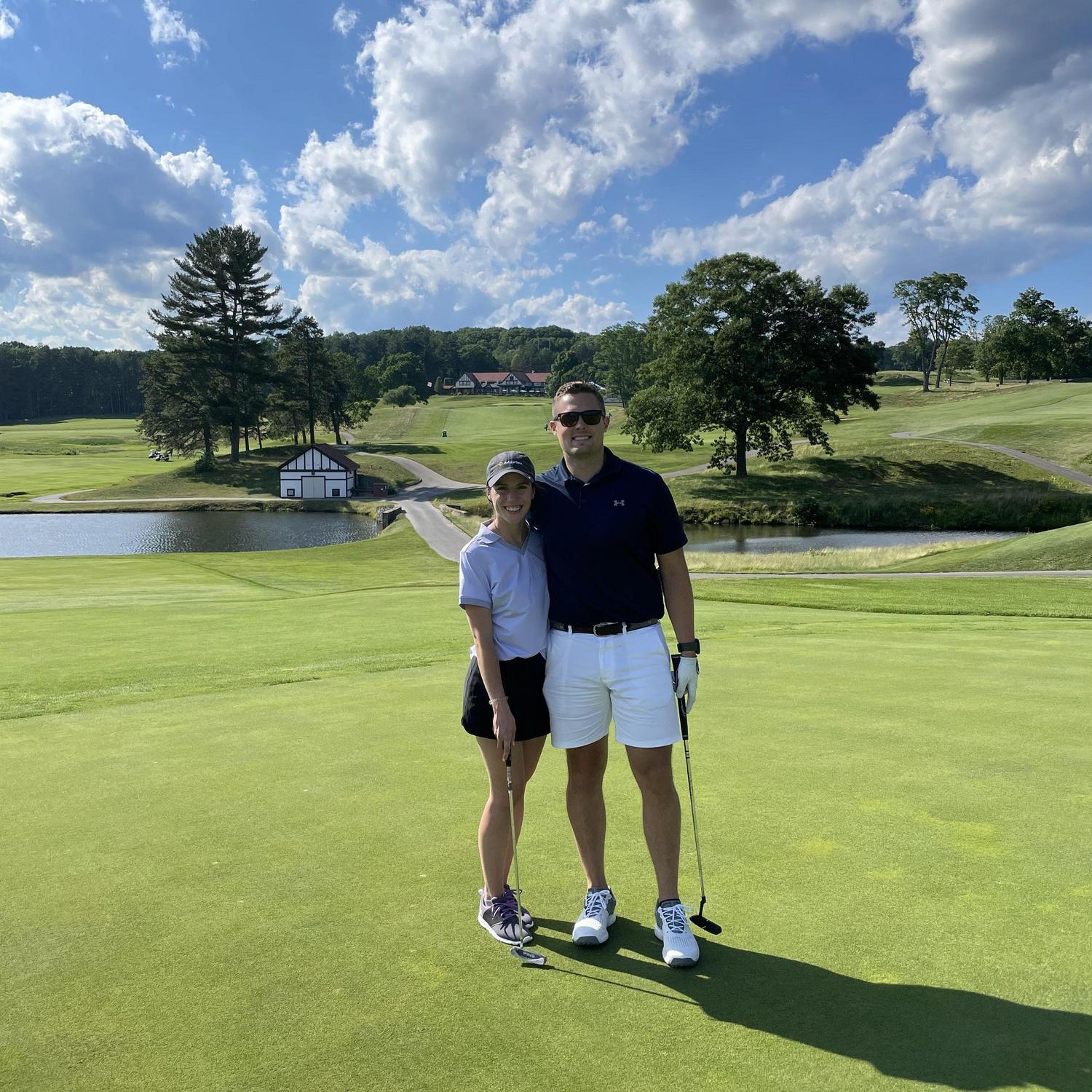 Golfing at Worcester Country Club