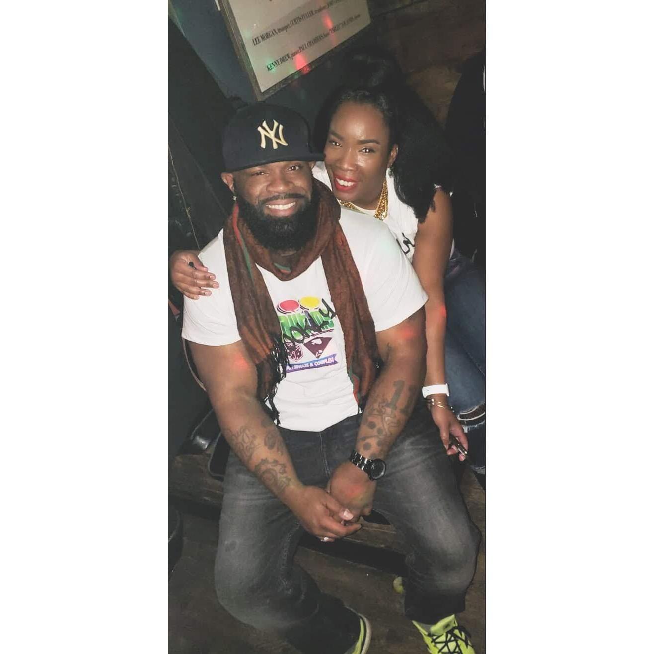 Our first Brooklyn event together.
