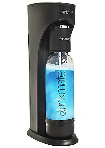 DrinkMate 410-02-00 Carbonated Beverage Without CO2 Cylinder (Matte Black) Soda Maker